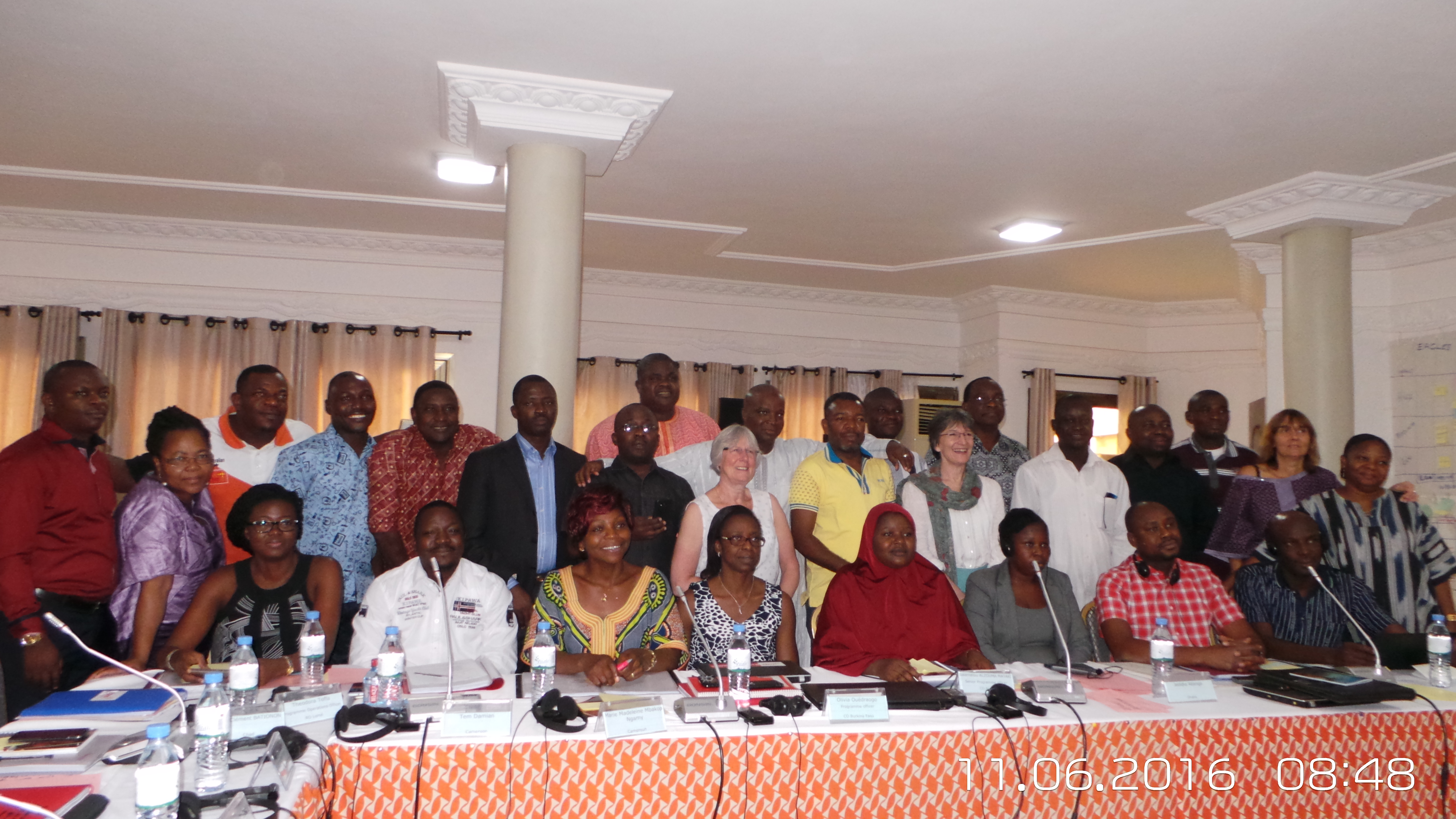 CBM training participants with Alison and Anne