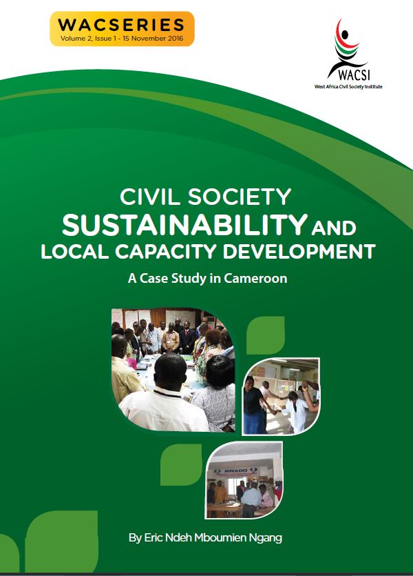 Civil society sustainability. Cameroon case study. WACSI 2017