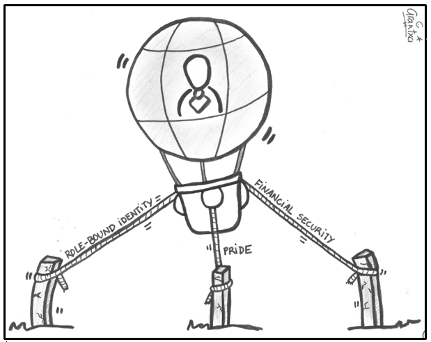 Founder's Syndrome Illustration 2. Arantxa Mandiola Lopez. CC By 4.0.
