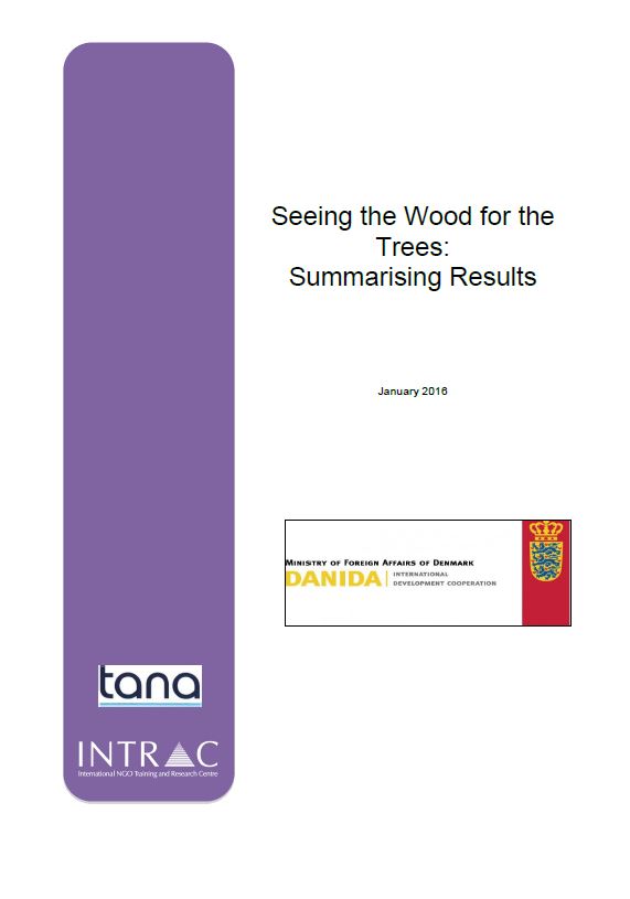 Summarising results cover