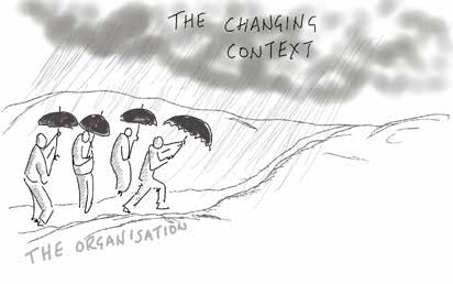 The changing context. Bill Crooks